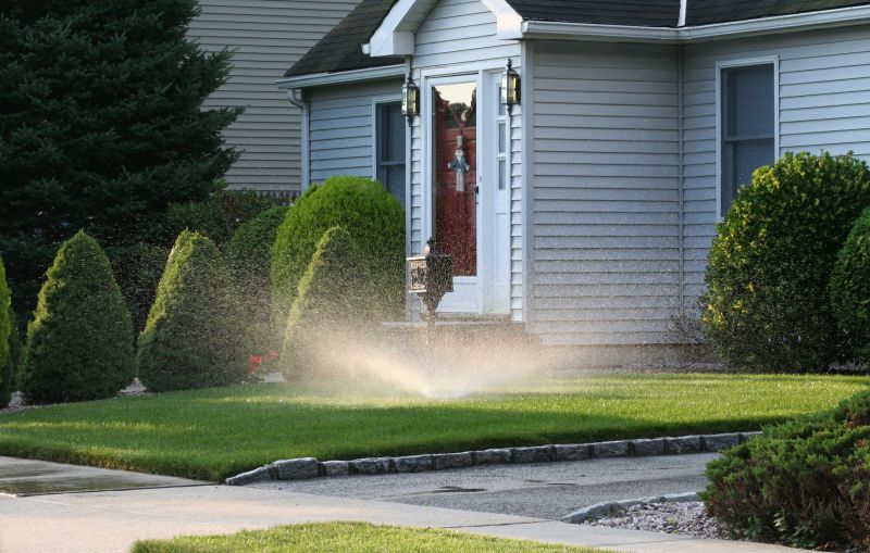 Yard Sprinkler Installation